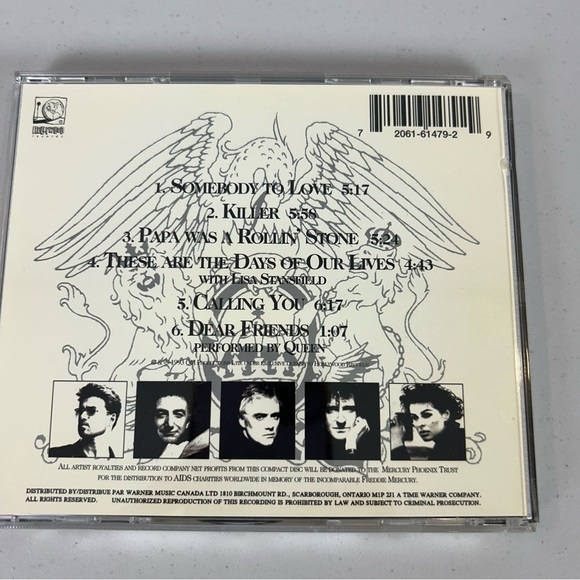 George Michael and Queen Five Live CD - Picture 2 of 6